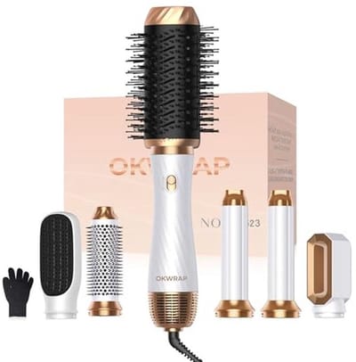 6-in-1 Haar Styler Set voor Perfecte Styling