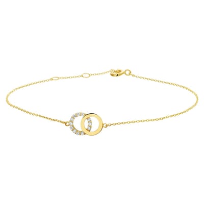 Armband Zirkonia 16,5 - 17,5 - 18,5 Cm