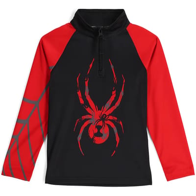Kinder fleece 1/2 rits Spyder