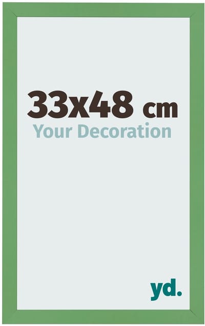 Your Decoration - Fotolijst 33x48 cm - MDF - Groen - Bologna