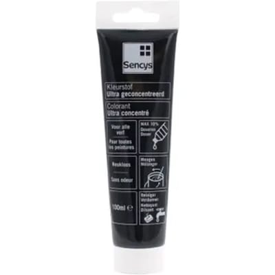 Sencys Verfkleurstof Zwart 100ml