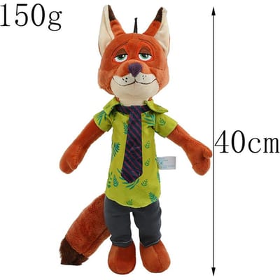 Zootopia 40-50cm Personage Nick Wilde Judy Hopps Cartoon Schattig Speelgoed Poppetje Verjaardag Kerstcadeau voor Kinderen Vrienden Premium Kwaliteit