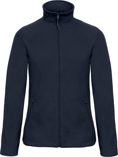 Fleecevest 'ID.501 Micro Fleece Full Zip' Dames Maat XL Donkerblauw