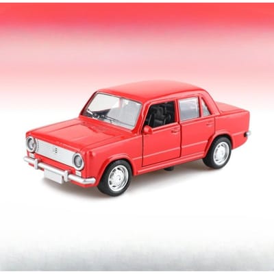 1:36 Modèle de Voiture Lada en Alliage à Rappel et Double Porte Jouet Ornement Cadeau pour Enfant Garçon pink