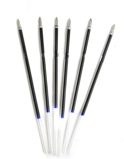 Ballpoint Pen Refills - Mijn/Vullingen - Schrijven - Standaard Compatibel - 15 stuks - Blauw