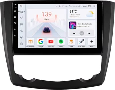 Autoradio met bluetooth - Carplay - Voor Renault Kadjar (2015-2019) - Geschikt voor Apple en Android - Stereo - Navigatie - Navigatiesysteem auto - 4GB 32GB