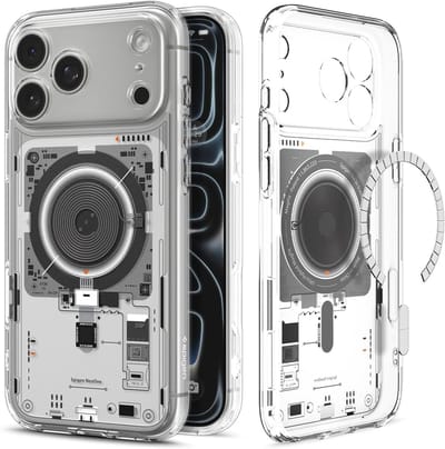 Spigen Geschikt voor Apple iPhone 17 Pro - Zero One Edition - Ultra Hybrid MagFitje - Geschikt voor Mag - Back Cover Hoesje - Transparant