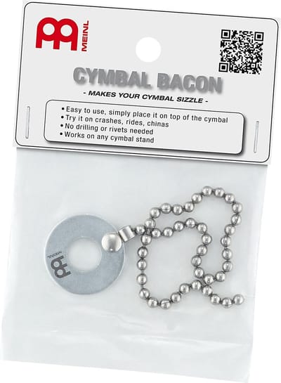 Meinl Cymbal Bacon – Cymbal Accessoire voor Extra Sustain & Sizzle