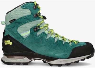 Hanwag Makra Trek Lady GTX Wandelschoen - Dames waterdichte hoge wandelschoenen - icefall/sulphur