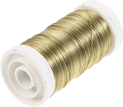 1 Roll Baked iron wire cable ties cable ties bouquet stem flowers cord crafts garland smooth plant ties gardening ties flexible Fine wire craft flower