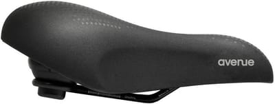 Selle Royal Avenue Moderate, fietszitje voor stadsfiets met extra demping, zwart, één maat