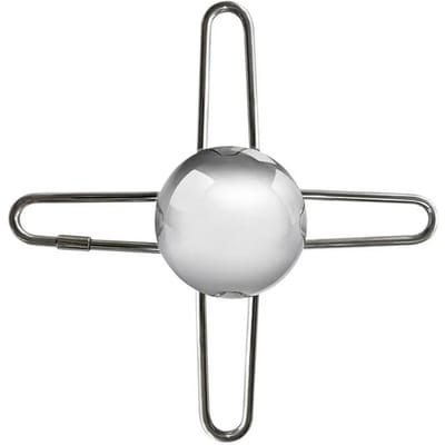 Outil de refroidissement du café avec sphère de glace en acier inoxydable Débloquez les vraies saveurs du café Outils de boule de glace Accessoires de café réutilisables