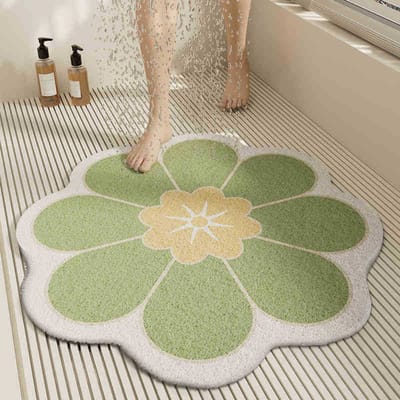 Nieuwe Badkamer Antislip Mat Douchecabine Badkamervloer Valbestendige Mat Toilet Toilet Badkuip Waterbestendige Mat Duurzaam 50 * 50CM