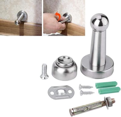 RVS Deurstoppers met Magnetische Functie voor Praktisch Gebruik en Effectieve Deurbeveiliging