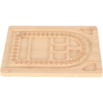 Kralenbord Duurzaam Exquis Bamboe Kralenontwerp Bord Multifunctioneel Kralenbakje voor Armband Sieraden Maken