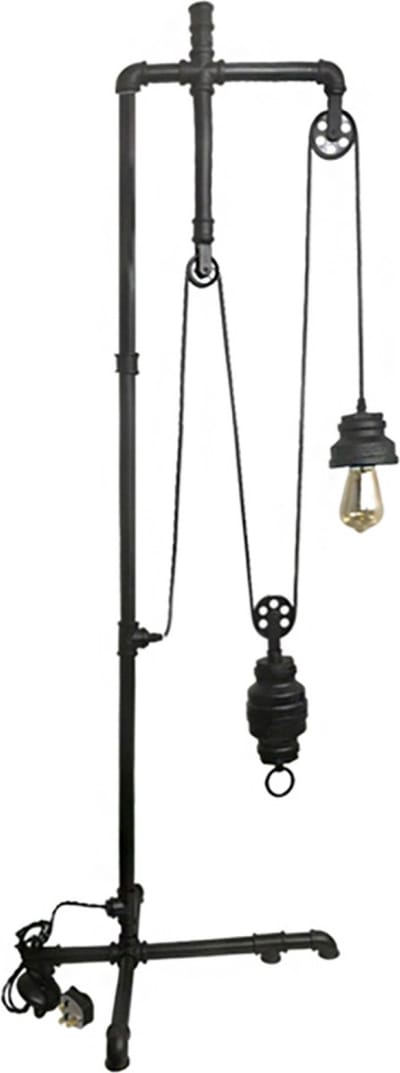 OHNO - Woonaccessoires - Diana Vloerlamp - Zwart - Tijdloos - Modern - Industrieël