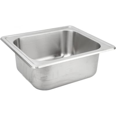 Évier de bar Processus brossé Évier en acier inoxydable antirouille pour salle de bain Cuisine Salle de bain Camping-car Yacht 480x430x150mm gray