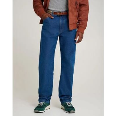 Straight Jeans Wrangler 112378542 13MWZ-DENIM BLUE