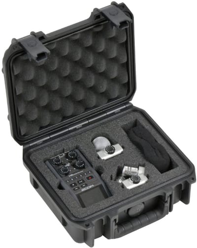SKB - iSeries 0907-4 - Waterdichte Koffer - Zwart - Zoom H6 Recorder Inlay