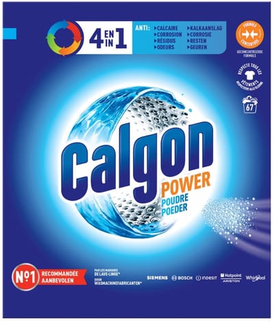 20 x Calgon - Wasmachinereiniger - Tegen Kalkaanslag / Corrosie / Wasmiddelresten / Geuren - 67 Wasbeurten - Wasmachine Reinigen - Kalkvoorkomen - Corrosie Voorkomen - Wasmiddelresten Verwijderen - Geuren Verwijderen