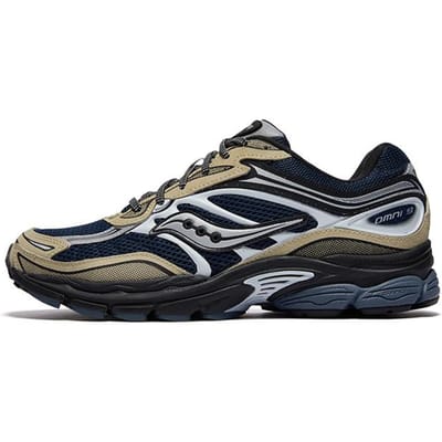 Saucony ProGrid Omni 9 Winter Tech Pack - Blauw Messing Unisex Sneakers S70837-2 42.5 black