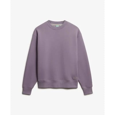 Superdry Essential Logo Sweatshirt Paars XL Vrouw