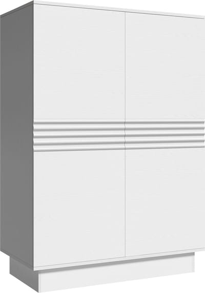 Toro-Highboard - 2-deurs - Wit