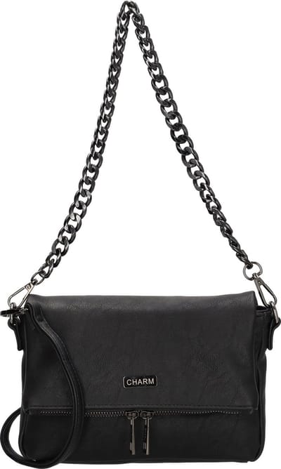 Charm London Bayswater Crossbody Schoudertas - Zwart