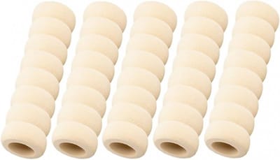5stuks - Deurstop - Deurklink Beschermhoes - Muurbeschermer - Deurstopper Foam - Deurstop - Wit - Beschermhoes voor deurklink