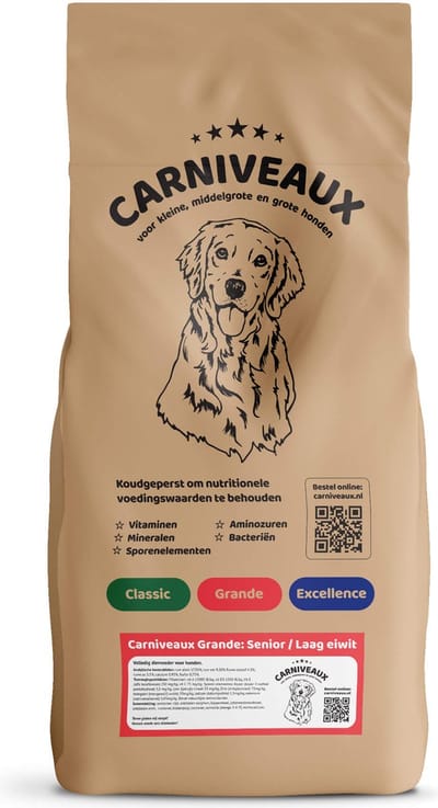 Carniveaux Grande: Senior / Laag eiwit - 15kg