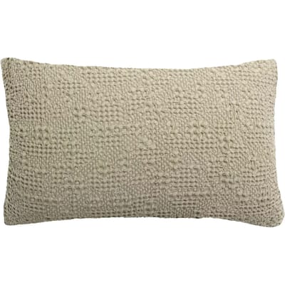 Stonewashed katoenen kussen Vivaraise Tana