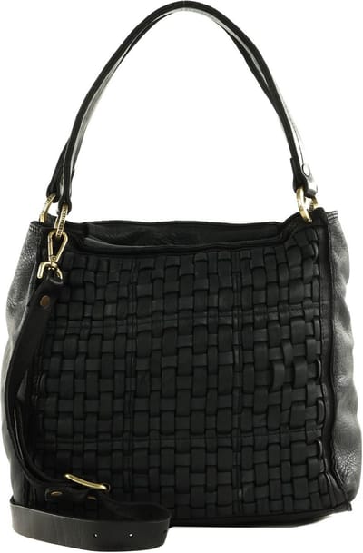 CATERINA LUCCHI Schoudertas Handtas Anna Shopping Bag Nero Zwart