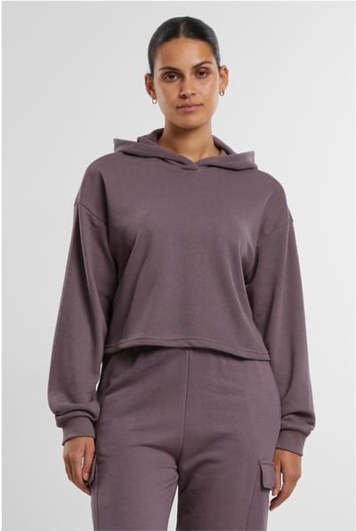 Oversized cropped sweatshirt voor dames Urban Classics Light Terry