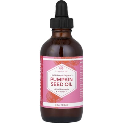 Leven Rose, Huile de Pépins de Courge Biologique 100% Pure, 118 ml (4 onces liquides)