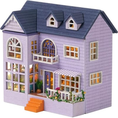 Mini Doe-het-zelf Handgemaakt Huisje Creatieve Scène Decoratie Speelgoed Perfect Cadeau voor Kinderen Tieners Volwassenen Meisjes Verjaardagscadeau