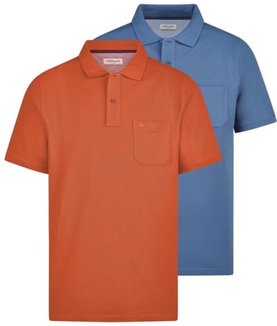 Redmond Heren poloshirt 2 pack Basic