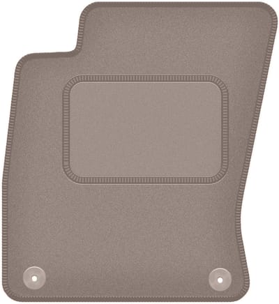 Beige bestuurdersmat voor: Audi A8 D3 Lang (2002-2009)