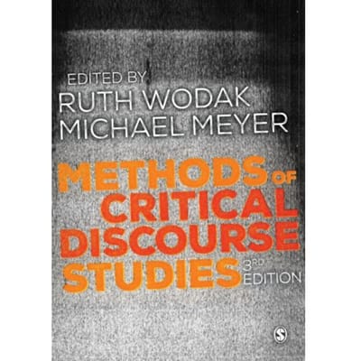 Methods Of Critical Discourse Studies - Wodak, Ruth