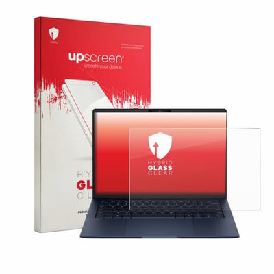 upscreen - Screenprotector voor HP EliteBook X G2a 14 - Folie Beschermfolie Beschermglas transparant