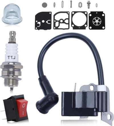 Ontstekingsunit Kettingzaag - Vervangingsonderdeel Motor - Onderhoud Tuinmachines - Compleet Reparatiepakket - Compact Formaat