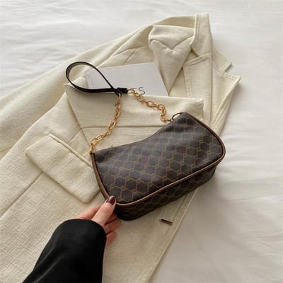 Nieuwe Tas met Hoge Uitstraling Nieuwe Mode Eenvoudige en Lichte Luxe Schoudertas met Modieus Temperament Crossbody Kleine Vierkante Tas gray