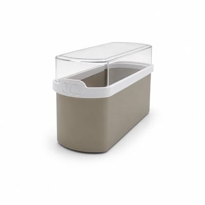 JQ Liv Cracker Bewaardoos beige/wit - 100% luchtdicht - Altijd verse crackers! - Knackebrod