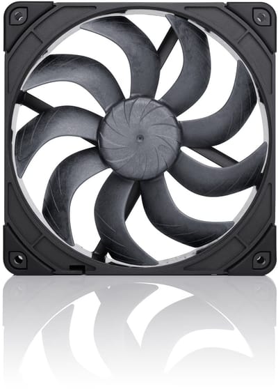 Noctua NF-A14x25 G2 PWM chromax.black - Case ventilator - 140mm - Black