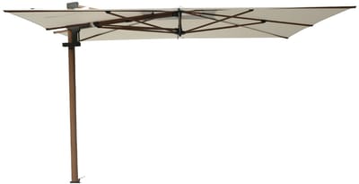 Madison Braga zweefparasol 355x300 cm - mellow champagne olefin - teakhoutlook frame