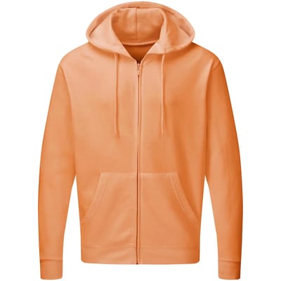 Hooded Full Zip Hoodie Heren SG Collectie Cantaloupe Maat S