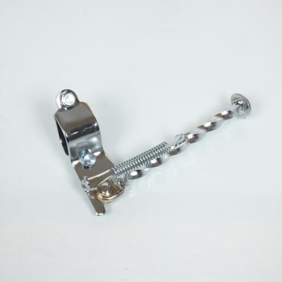 Béquille latérale torsadée chromée pour mobylette MBK 51 180mm bras rond neuf