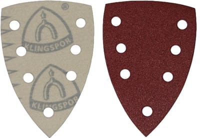 Klingspor PS22K - Schuurpapier - Granulatie 100 - 98x148 mm - 7 Stofgaten