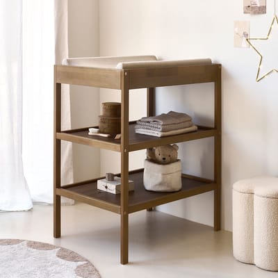 Petite Amélie Baby Luiertafel Hetre - Premium Cocoa