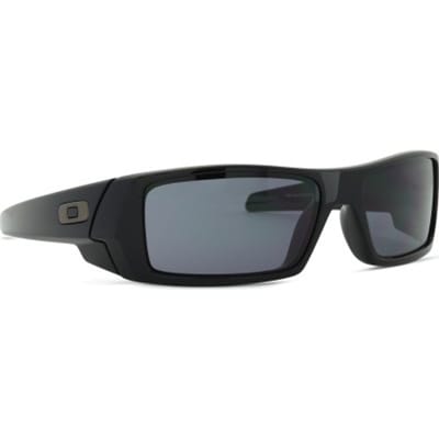 Oakley Wrap Heren Gepolijst Zwart Grijs Zonnebril
