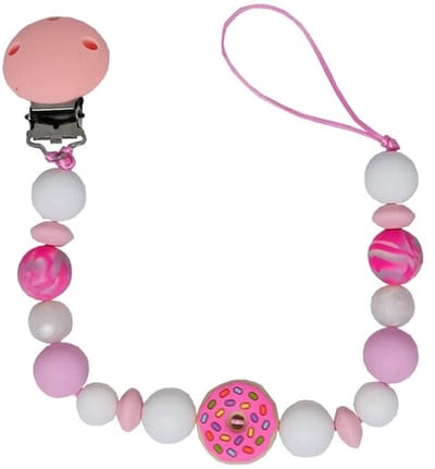Tutkoord Donut roze – handgemaakt en stevig | Luxecadeaumanden